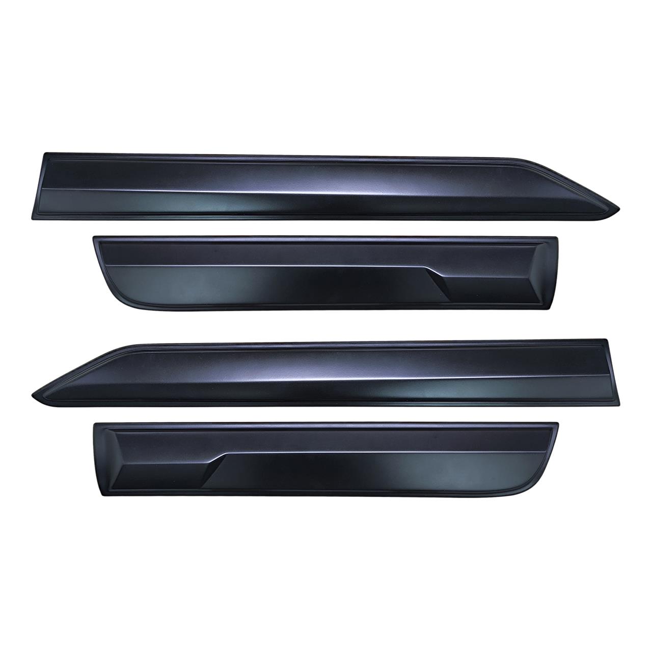 SIDE PROTECTOR MATTE BLACK (B-8008) (Set 4 pcs.)